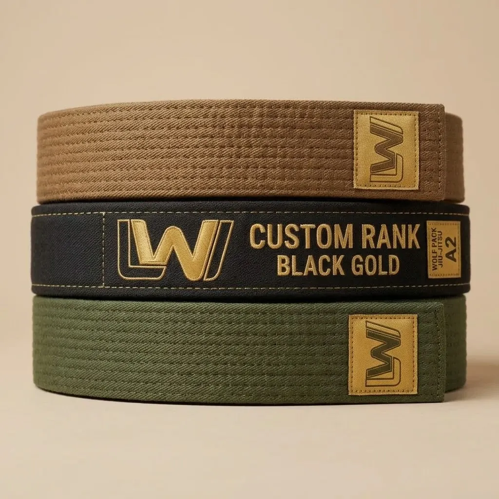 Belts Colored Custom Rank Belts