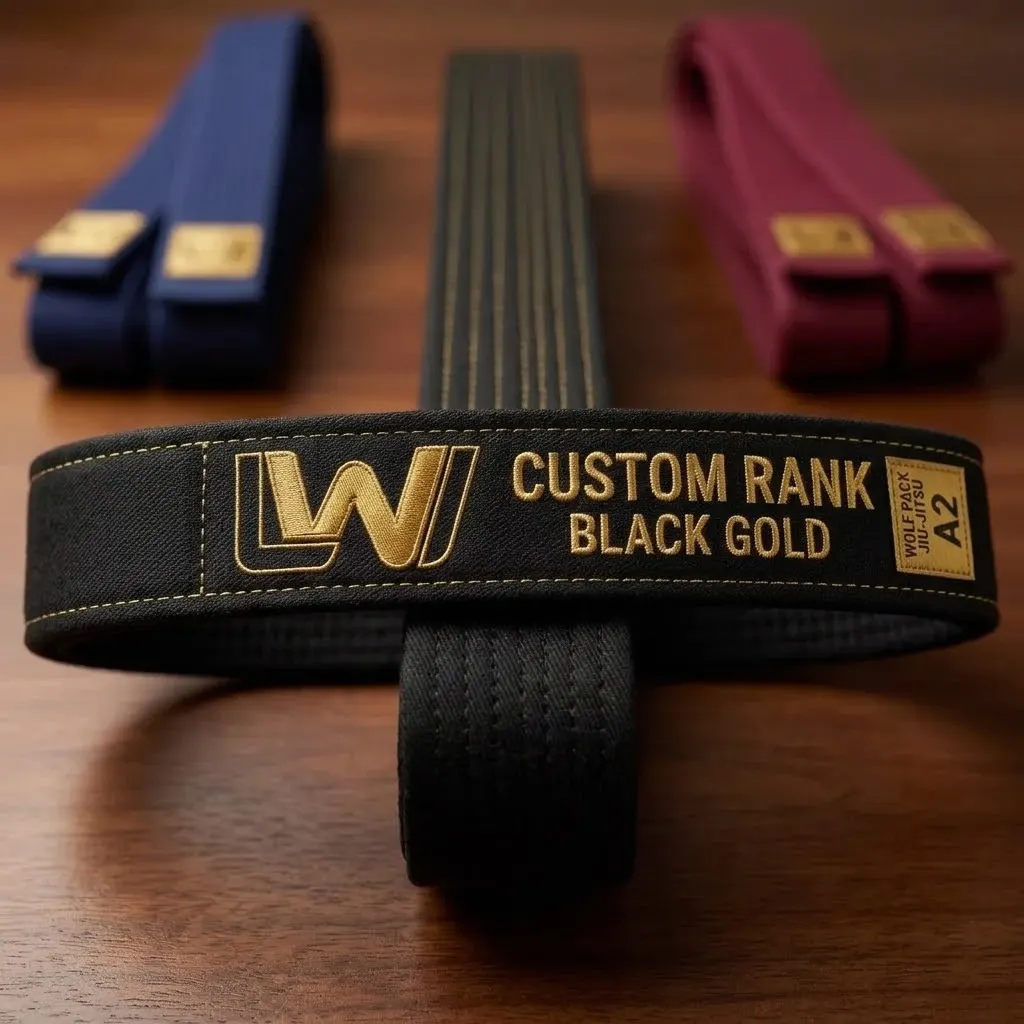 Belts Colored Custom Rank Belts